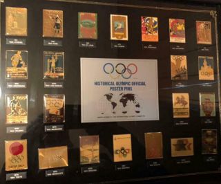 Tokyo Olympic 2021 Official Poster Pins Rare from Japan 2