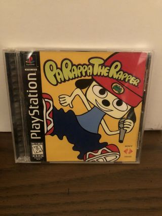 Parappa The Rapper For Playstation Ps1.  Rare Disc And Case Art.  Read On