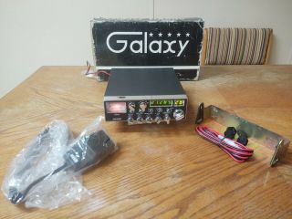 Rare Galaxy Dx99v Am/fm Ssb All Mode Cb Radio Echo Been Robot Microphone,  Box