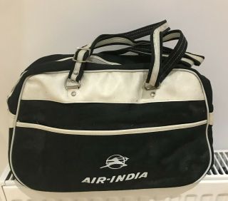 Vintage Air India Boeing 707 Rare Luggage/overnight/travel/flight Bag 1960s/70s