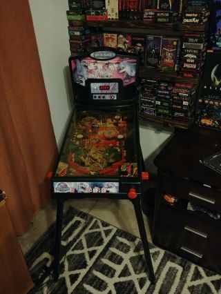 Jurassic Park III 3 Pinball Machine Game Extremely Rare 2