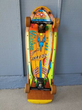 Vintage Vision Shredder 3 Skateboard 1980 