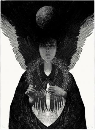 Dan Hillier - Shade Of The Living Light (large) - Rare Limited Edition Print