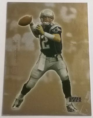 2002 Upper Deck Tom Brady Rookie F/x Fx Card 54 2nd Year Card Rare