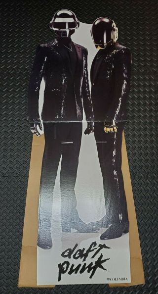 Daft Punk Promotional Display Bin Standee Random Access Memories Rare Promo