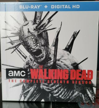 Rare The Walking Dead Season 7 Limited Edition Blu - Ray Mcfarlane Spike Walker