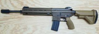 Limited Edition Elite Force H&k M27 Iar By Vfc Airsoft Aeg M4 Rifle Very Rare