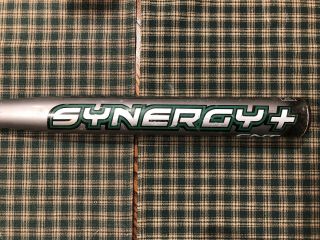 Rare Ri Easton Synergy,  Plus Cnt Scn2 28 Oz Slowpitch Softball Bat