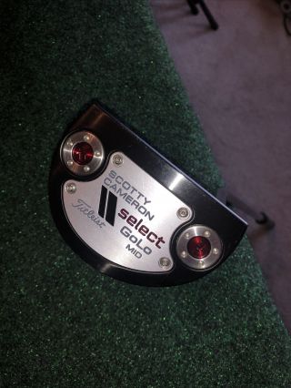 Scotty Cameron Select Golo Mid Arm Lock Putter 43 Inch - - Rare ⛳️
