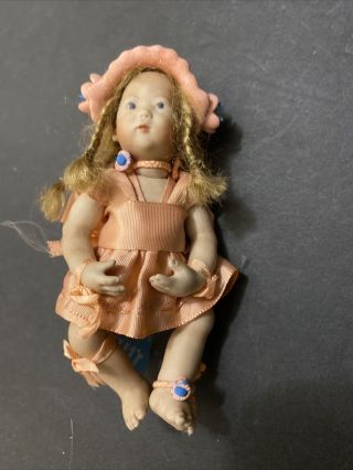 Annette Himstedt Doll Artist Winzling Rare Orig Tag