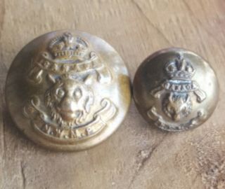 Nwmp Kings Crown Buttons Rare North West Mounted Police Buttons Not Qvc