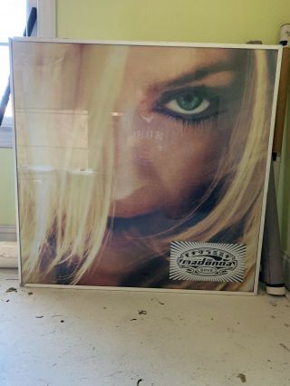 Madonna GHV2 Greatest Hits Rare Dura Tran Lightbox Poster Promo 2
