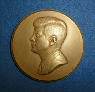 Rare John F.  Kennedy Medal,  July 8,  1966,  Jfk Memorial Park Ded.  Hyannis,  Mass.