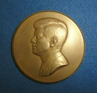 Rare John F.  Kennedy Medal,  July 8,  1966,  JFK Memorial Park Ded.  Hyannis,  Mass. 2