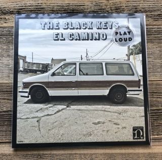 The Black Keys El Camino Album 12 Inch Lp Vinyl Rare W/poster