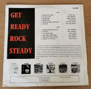 Get Ready Rock Steady (COXSONE CSL 8007 Rare Reggae/Ska LP) 2