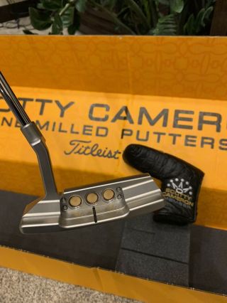 Scotty Cameron Titleist Custom Brass Select Newport 2 Golf Putter 33” Rh Rare