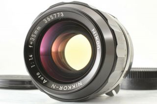 [rare Near Mint] Nikon Nikkor N Auto 35mm F/1.  4 Non - Ai Lens From Japan 987