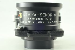 【 RARE 】 Mamiya Sekor S 80mm f/2.  8 Blue Dot Lens for C220 C330 From JAPAN 6