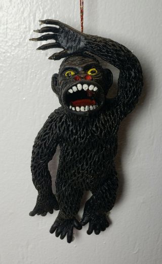Rare - 1970s Rubber Jiggler Gorilla King Kong - Alligators/snakes Imperial Toy