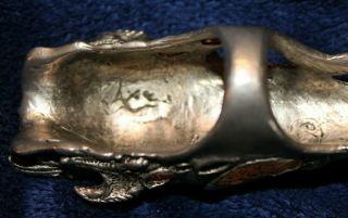 Rare AXEL STOCKS Egret Skull Ring - Size 10 6