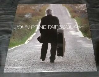 John Prine Fair And Square Vinyl Lp Record Rare Limited Edition Only Press
