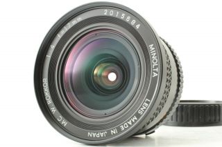 【rare Near Mint】 Minolta Mc W Rokkor 17mm F4 Wide Angle Mf Lens From Japan 530