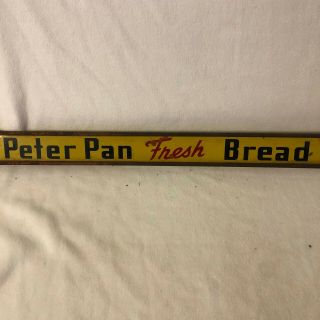 Vintage Peter Pan Bread Sign Rare Antique Bakery