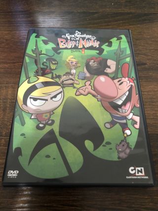 Grim Adventures Of Billy And Mandy Season 1 Dvd Rare Oop Cartoon Network