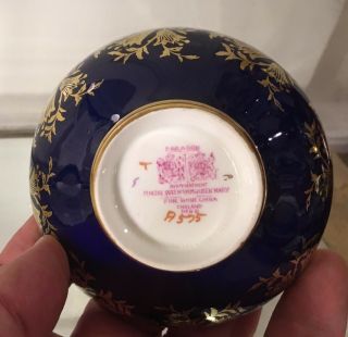 Rare Antique Paragon Porcelain Tea Bowl Cup - Orchard Signed J Waters 2