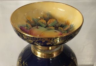 Rare Antique Paragon Porcelain Tea Bowl Cup - Orchard Signed J Waters 3