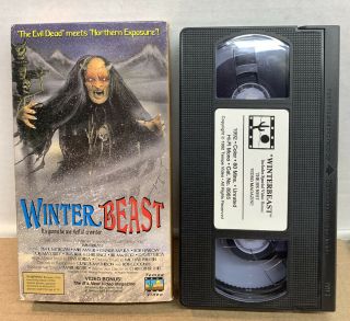 Winterbeast Vhs Tempe Video Rare Indie B 