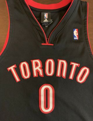 Rare Custom 2013 Adidas NBA Toronto Raptors Drake 0 Friends Jersey 3