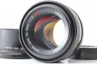 [top " Rare O " ] Canon Fd 55mm F1.  2 S.  S.  C Ssc Mf Lens From Japan