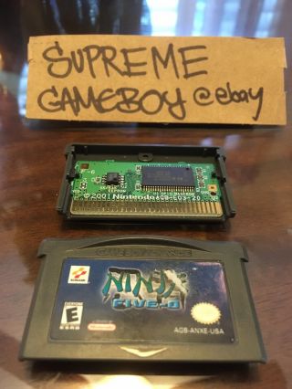 Ninja Five - O Nintendo Gameboy Advance Cartridge Authentic Cart Gba 5 0 Zero Rare