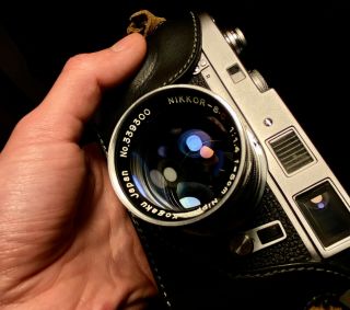 Rare Nikon Nikkor - S.  C 5cm 1:1.  4 Ltm L39 Leica Rf 50mm Prime Lens 339300