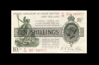 1919 Great Britain & Ireland Kgv 10/ - England X - Rare ( (aunc))