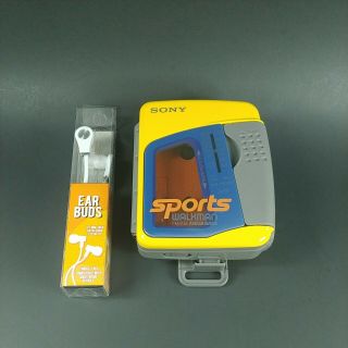 Vintage Rare - Sony Sports Walkman Am/fm Cassette Player (wm - Fs397)