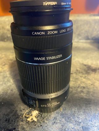 Canon Ef - S 55 - 250mm F/4.  0 - 5.  6 Is Stm Lens Rarely