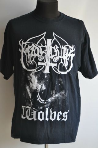 Marduk 2007 Wolves Rare Vintage Black Metal Death Shirth Merchandise