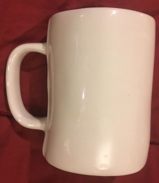 Vintage Rae Dunn For Magenta Teapot Tea Mug Rare White 2