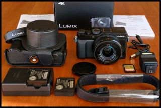 Panasonic Lumix Dmc - Lx100 12.  8mp Digital Camera. ,  Case (rare).