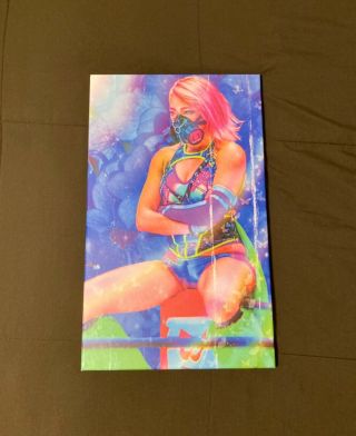 Hana Kimura Stardom Wrestling Canvas Art 16”x 20” Rare Artwork