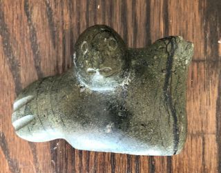 Antique Taino Pre Columbian Hand Carved Hard Stone Bird Eagle Rare Estate Find