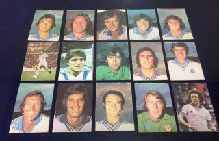 Rare Ava Americana 1977/78 Football Special Stickers Leeds United 77/78