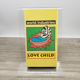 World Industries Love Child Vhs 1992 Rare Skate Vintage Skateboarding Oop Video