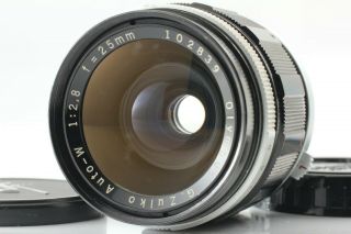 Rare [n Mint] Olympus G Zuiko Auto - W 25mm F/2.  8 Lens For Pen F From Japan 1231