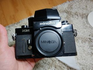 【rare】 Minolta X - 1 35mm Film Camera Black With Ae Finder