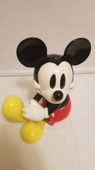 Rare Disney Mickey Mouse Porcelain Music Schmid Plays M - I - C - K - E - Y M - O - U - S - E