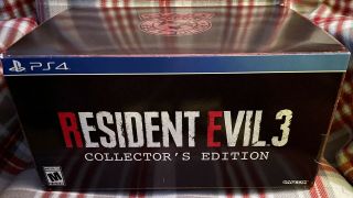 Resident Evil 3 Collectors Edition - Rare - Us Version - Open Box No Game Disk
